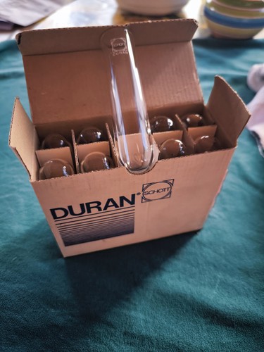 10x schott duran - 10x, reagenzglas