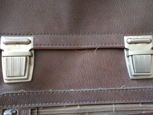 Schöne alte ledertasche - alte,