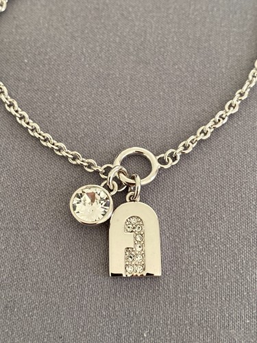 Furla rhodiniertes bogen logo - bogen,