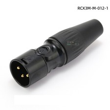 3-pol XLR Stecker -Buchse Kontakte Vergoldet -Versilbert NC3MXX -NC3FXX