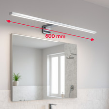 LED Spiegel-Leuchte 230V Aufbau-Lampe Bad-Beleuchtung IP44 Schminklicht 8W 60 cm