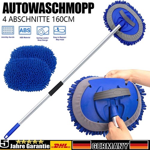 Autowaschbürste alu teleskop - autowaschbürste, alu-teleskop
