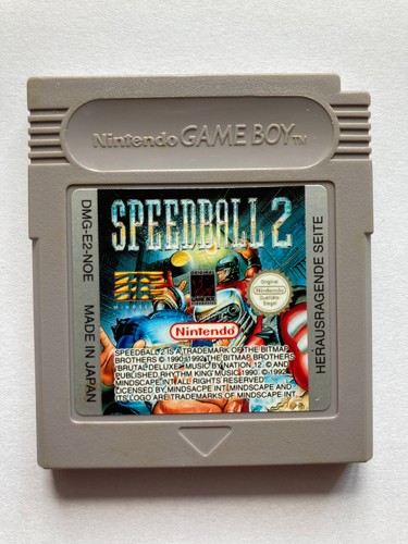 Speedball game boy - game,