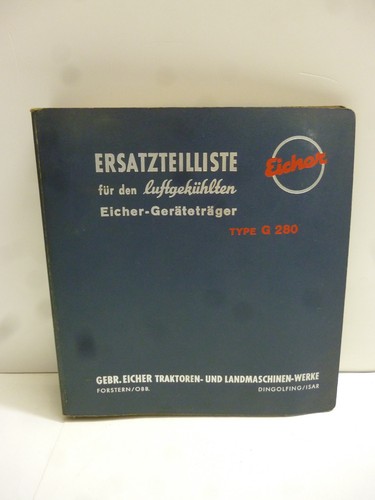 Eicher geräteträger type - eicher-geräteträger,