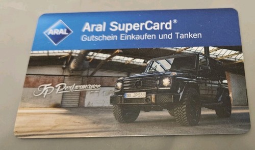 Aral tankkarte supercard - tankkarte,