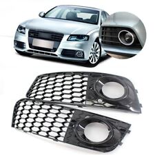 LINKS + RECHTS STOßSTANGE GITTER für AUDI A4 B8 8K BLENDE NEBELSCHEINWERFER