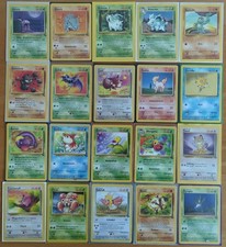 20 Vintage Pokemon Karten