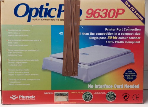 Vintage scanner plustek optic - vintage,