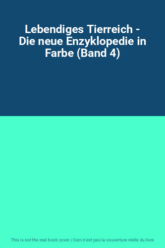 Lebendiges tierreich die - lebendiges,