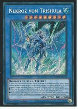 YU GI OH NEKROZ VON TRISHULA  BLMM-DE132  SECRET RARE 1.AUFLAGE