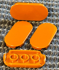 4 Lego Fliesen rund oval 2x4