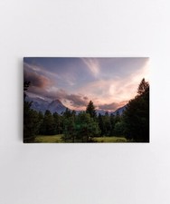 Wandbilder Berge Wald Natur