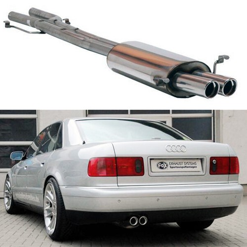 Fox edelstahl racinganlage - edelstahl,