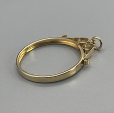 9 kt Gold Sovereign Montierung