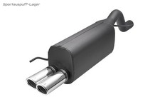 Ulter Sportauspuff Alfa Romeo MITO 2008- 2x70mm rund eingerollt abgeschrägt