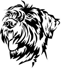 RIESENSCHNAUZER Aufkleber -