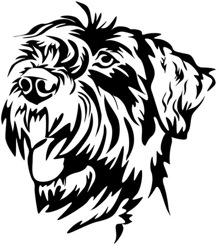 Riesenschnauzer aufkleber - aufkleber,