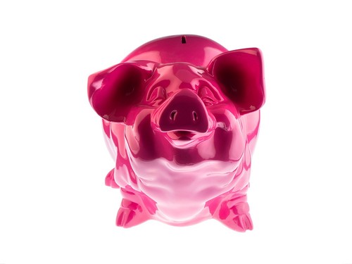 Pop art skulptur sparschwein - pop,