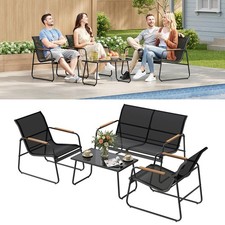 4-tlg Gartenmöbel Sitzgruppe