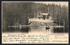 Ansichtskarte Christiania, Peisestuen, Holmenkollen 1902 