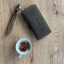 Damen Ledergeldbörse aus