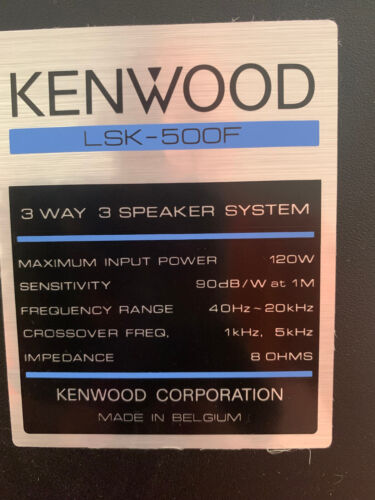 Kenwood boxen lsk - kenwood, lsk-500f