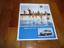 Skoda Roomster SCOUT Prospekt