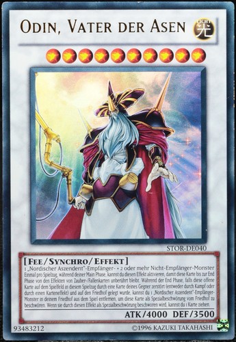 Odin vater der - yu-gi-oh!, asen