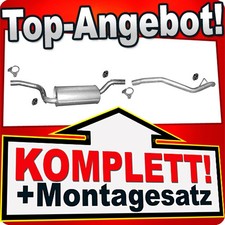 Komplette Auspuffanlage für