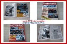 Honda MT-8 Literaturpaket - 2 komplette Zeitschriften