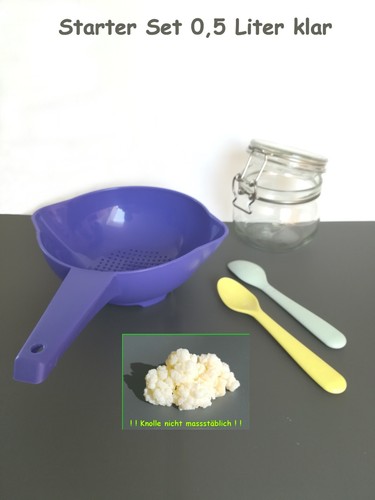 Milch kefir starter set - milch, kultur