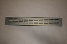 Stegblech Lüftungsgitter 40x6cm eloxiert bronze Schlitzlochung 30x5mm