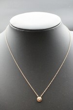 Firetti Kette mit Anhänger Damen Frauen Solitär funkelnd vergoldet mit Zirkonia