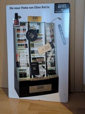 Ellen Betrix Werbetafel Magnettafel Notizboard Memoboard Reklame Blechschild Rar