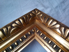 toller großer vergoldeter