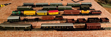 27 Eisenbahnwagen-Set Waggons