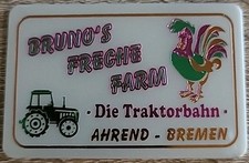 Ehrenkarte,Fahrchip,Fahrkarte,Bruno's Freche Farm, Firma AHREND  - Bremen 