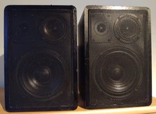 2x Vintage Lautsprecher