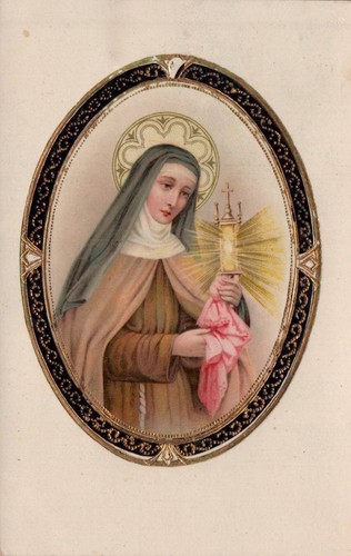 Heilige klara von assisi - heilige,