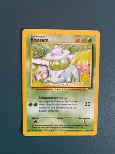 Bisasam pokémon tcg 102 - tcg, 44/102