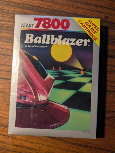 Atari 7800 ballblazer - atari,
