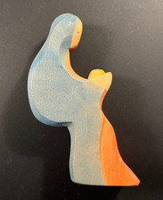 Ostheimer MARIA MIT JESUSKIND Figuren Krippenfiguren Holzspielzeug Thron ****NEU