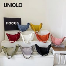 UNIQLO Umhängetasche Großem Fassungsvermögen Trendige Schulter Unterarmtasche