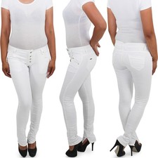 Damen Skinny Jeans Jeanshose