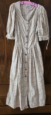kleid 38 gebraucht Country Classic Joyline Dirndl kariert Baumwolle Puffärmel
