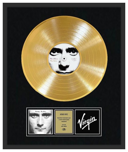 Phil collins gold disc lp - -, cd