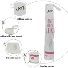 Tragbare Perücke Haarverlängerung Aufbewahrungstasche Etui Halter Staubdicht