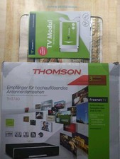 Thomson THT740 DVB-T2 HD Receiver+CI Modul Ohne Guthaben,Gebraucht!