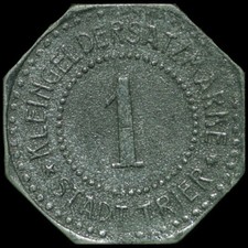 NOTGELD: 1 Pfennig, Wappen mit