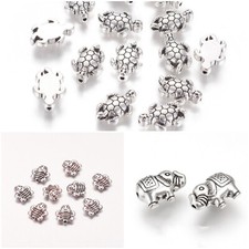 20 Metallperlen Tiere Biene